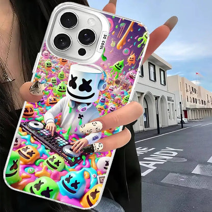 F-Fortnites Phone Case For iPhone 17, 16, 15, 14, 13, 12, 11 Pro Max Plus Color Silver Cover