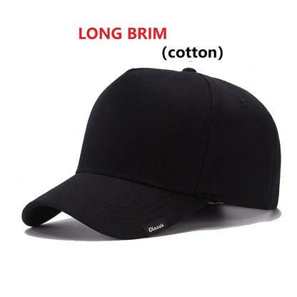 Bejzbol kape za muškarce s velikom glavom, za žene, XXL, prevelike, visoke krune, podesive, jednobojne, s kopčom (snapback), 56-60 cm, 60-65 cm
