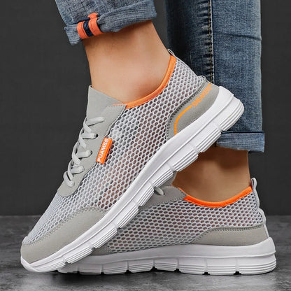 Men's Sneakers Summer Mesh Running Shoes Lightweight and Breathable Sneakers for Men