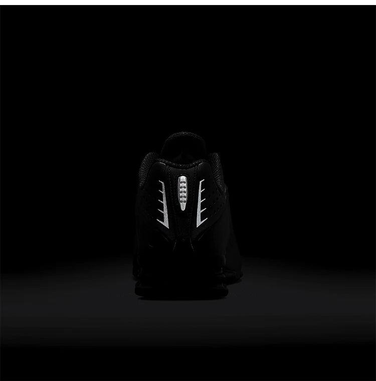 Nike Authentic Shox R4 Sapatilhas de corrida desportivas respiráveis e resistentes ao desgaste para homem e mulher AR3565-004