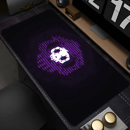 PC pelės kilimėlis Overwatch Sombra Sexy, nešiojamojo kompiuterio pelės kilimėlis, violetinis Kawaii anime merginos klaviatūros kilimėlis, žaidimų aksesuarai, žaidėjo stalo pelės kilimėlis