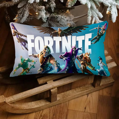 Game Fortnites Luxury Double-sided Printing Rectangle Pillow Case Bedside Pillowcase Sofa Cushion Cover Room Home Decoration