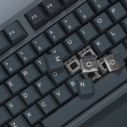KBDiy 174 Teclas/Conjunto PBT GMK Apollo Keycap Double Shot Minimalista ISO Perfil Cherry para Teclado Mecânico Gaming Keycaps para MX
