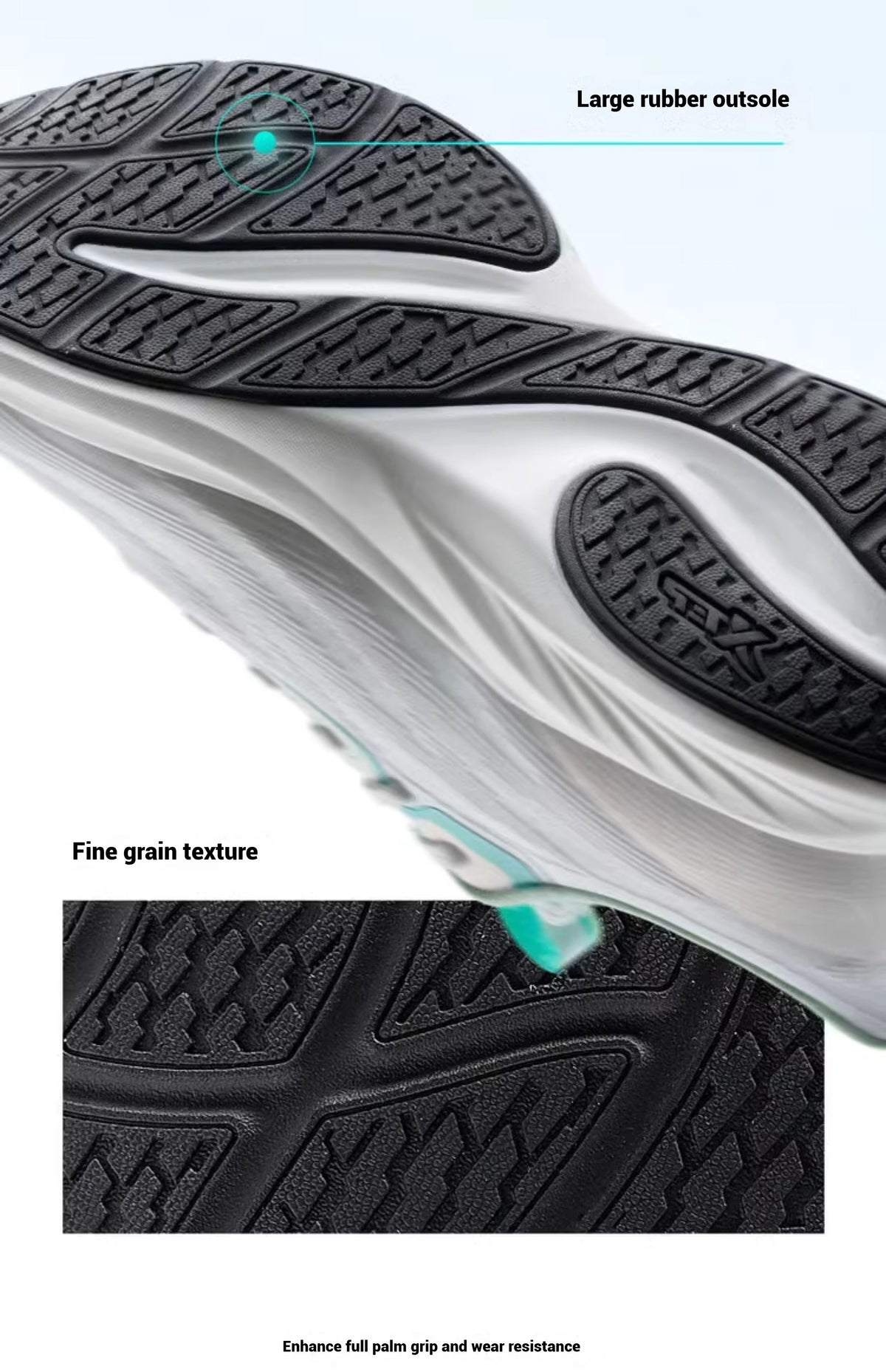 Xtep Light Wing 3 Laufschuhe für Herren – Sommermode, gepolstert, stoßdämpfend, leicht, moderne Sneaker 875219110034