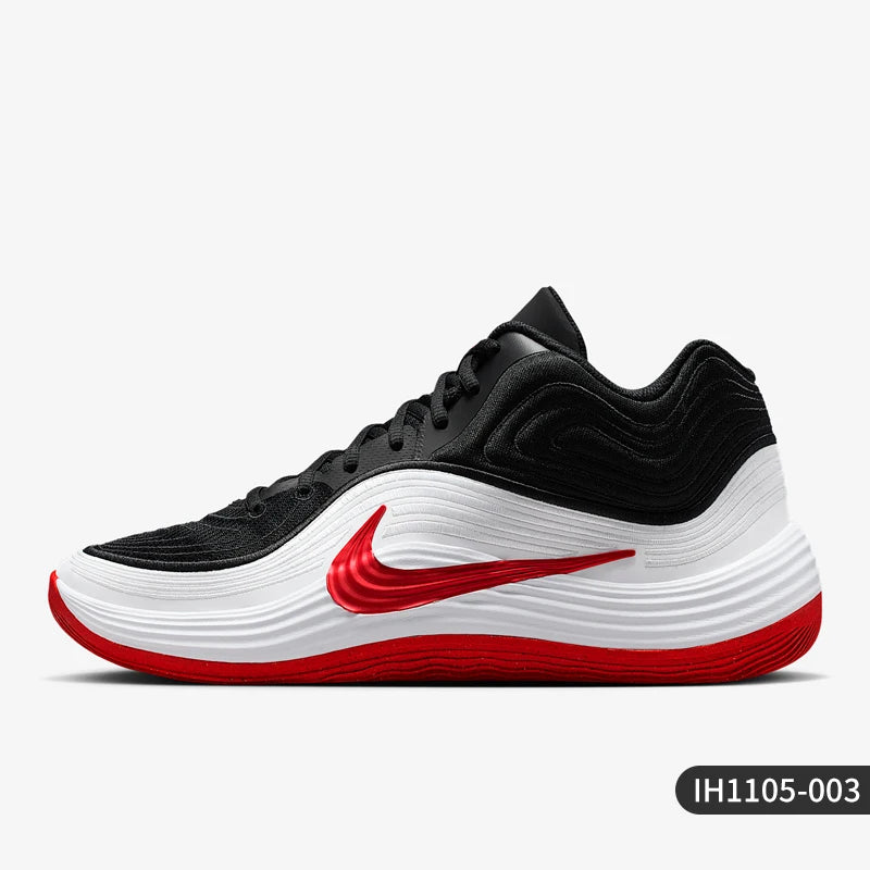 Oryginalne jesienne męskie buty do koszykówki Nike o średniej wysokości, przeznaczone do treningów, model IH1105-003