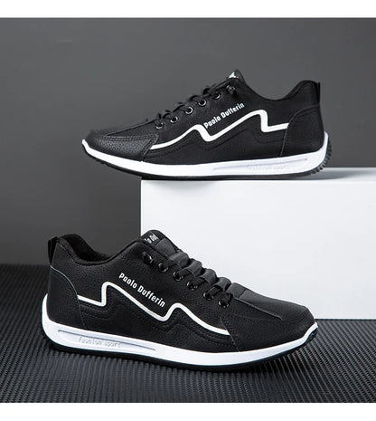 Large Size Men's Comfortable Breathable Soft Bottom Running Shoes Casual Style Sporty Retro Stripe Design Rubber Outsole