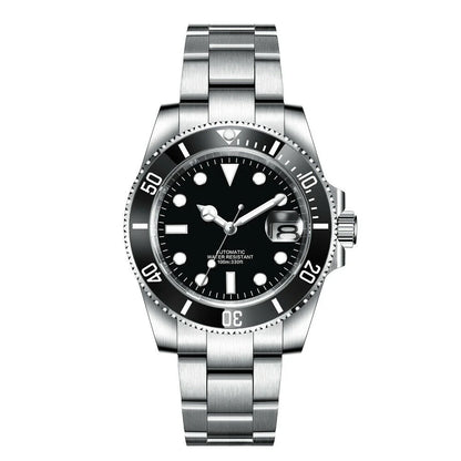 Custom watches Luxury Sapphire MIYOTA/NH35 Automatic Wristwatch Mechanical Mens Watch Sterile Dial Ceramic 10Bar Lume Male Clock