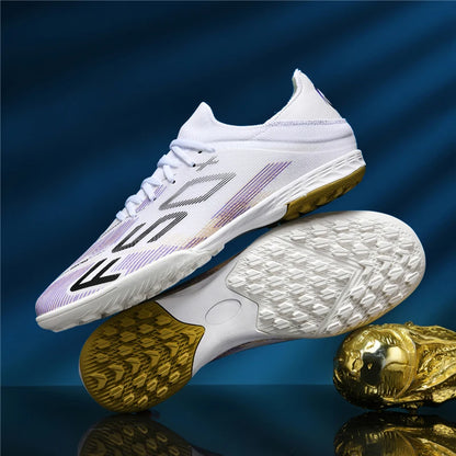 New Men Football Boots Non-Slip Match Grass Cleats High-top High-quality Soccer Shoes Futsal Sneakers Indoor Hot-selling Outdoor