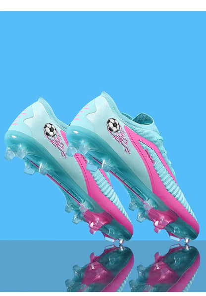 New Men Football Boots Sport Soccer Shoes Outdoor Cleats Adult Non Slip Boys Long Spikes Training Breathable Match Comfortable