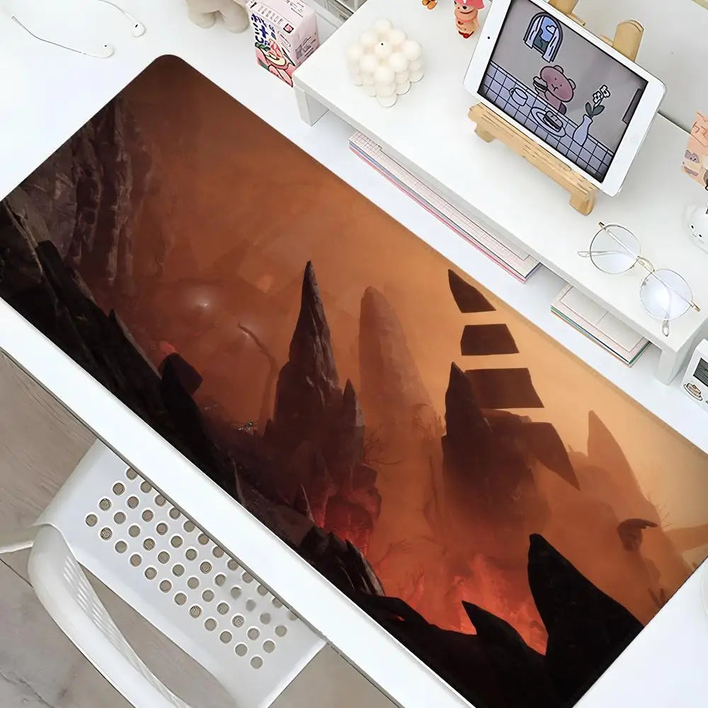 Destiny 2 The Final Shape Pearlescent Mouse Pad Gaming Locking Edge Big Computer Gamer Large Rubber Art Mousepad Laptop Desk Mat