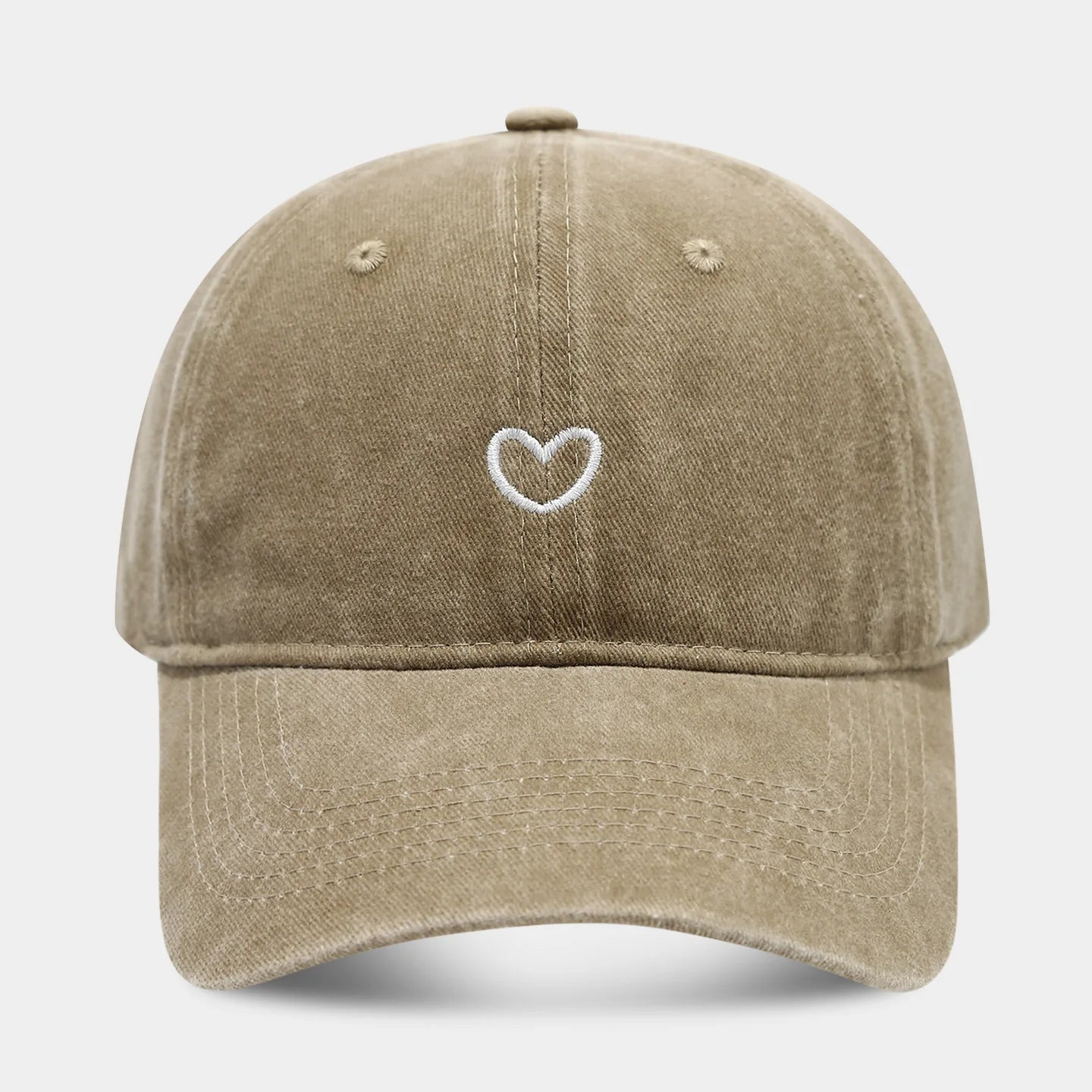 Spring New Pigeon Embroidery, Water Wash, Sun Protection Sun Hat for Men and Women Outdoor Sports, Fishing, Sun Protection Baseb