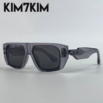 Steampunk Square Polarized Sunglasses Men Big 2026 Luxury Brand Punk UV400 Driving Sun Glasses Fashion Eyewear For Male Shades