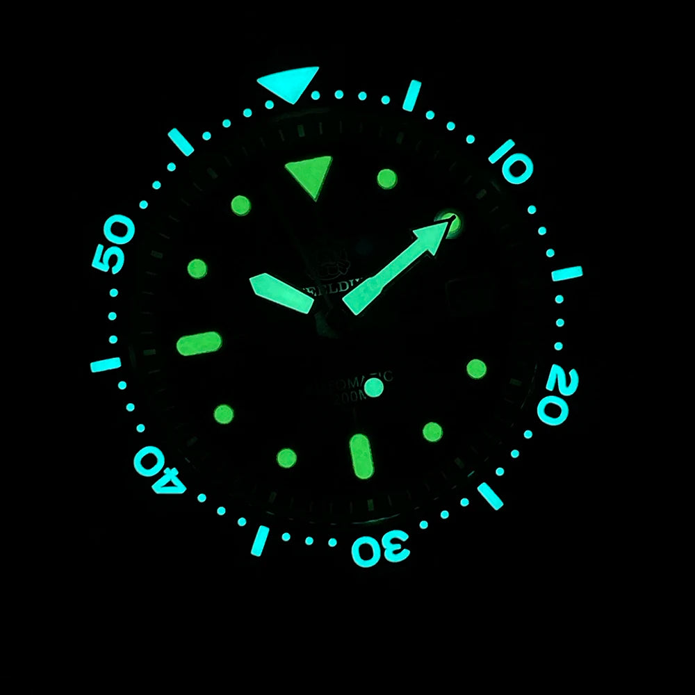 Steeldive SD1973 Men's watch Dive Watch Automatic Mechanical Men's watch NH35 Bracelet 41mm  Diver watch men watches