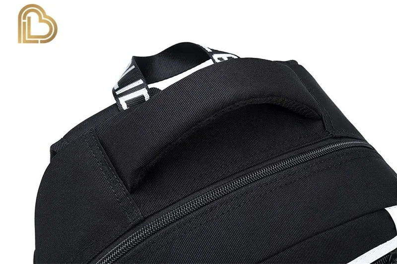 Yule Trooper F-Fortnited Battle Royale Backpack with USB Charging Anime Figures Study Stationery Compartment Students Mochila