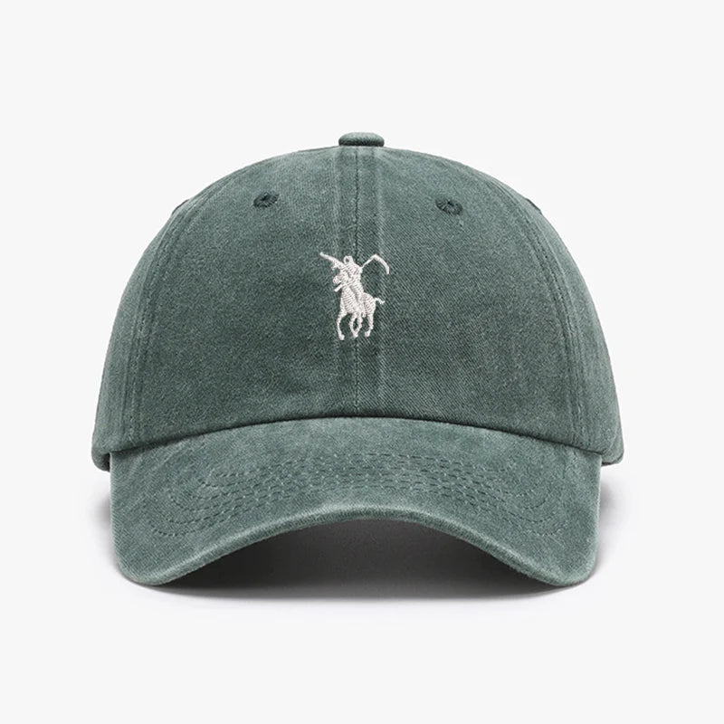 Baseball Caps Men Women Soft Cotton Washed Soft Adjustable Sunbonnet Dad Cap Hats Boys Girls Embroidery Design Grim Reaper Japan