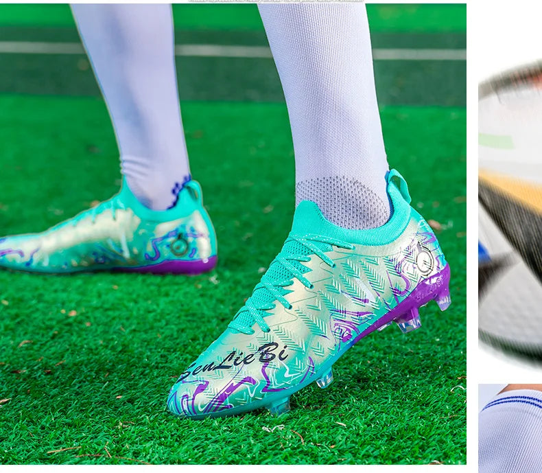 Professional Soccer Sneakers for Men Women High Quality Fashion Men's Football Cleats Large Size 46 Futsal Shoes Man Trainers