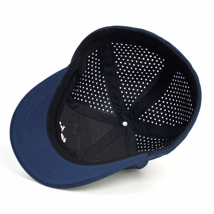 Hálós, rövid karimájú, hátul zárt baseball sapka férfiaknak és nőknek, lélegző, snapback sapka, testre szabott „dad hat”, állítható, egyszínű, trucker stílusú