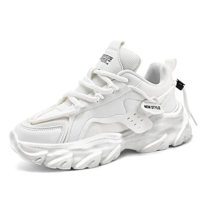 Men's Shoe Breathable Thick Soled Casual Sneakers Outdoor Running Four Seasons New Tennis Men Soft Soles Comfort Male Sneakers