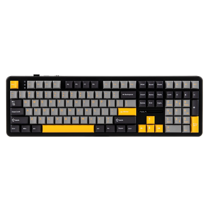 EPOMAKER x AULA F108 Full Size 100% ANSI Layout Hot-Swap Wired/2.4GHz/Bluetooth 5.0 Wireless Mechanical Keyboard RGB Backlight