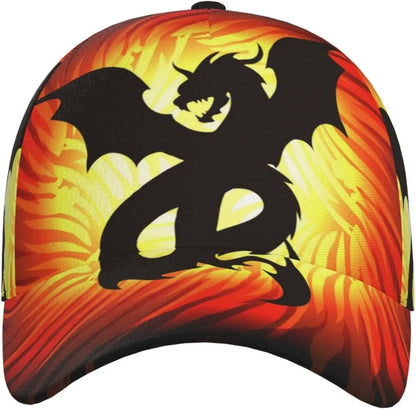 Dragon Snapback sapka – Férfi baseball sapkák – Férfi napszemüveg – Állítható, menő trucker sapka nőknek és férfiaknak