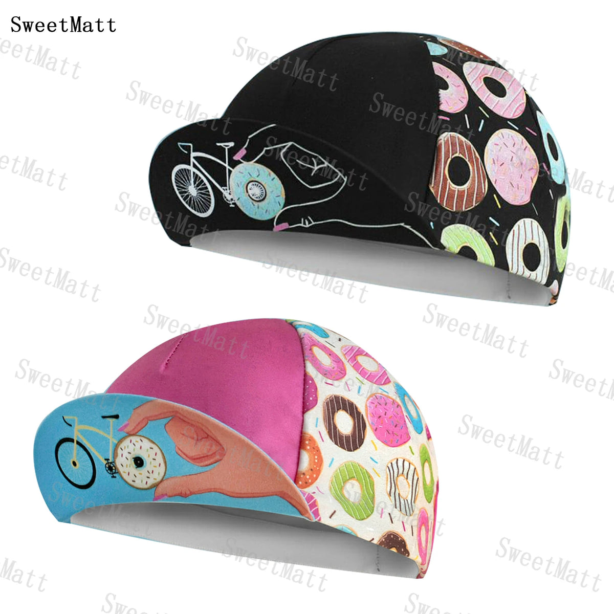 SweetMatt Classic Retro kerékpáros sapka – egyszerű, színes, számos stílus közül választhat, uniszex méret, gyorsan száradó kerékpáros sapka