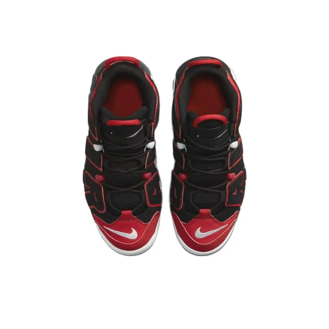 Nike Air More Uptempo leather, trendy, shock-absorbing mid-cut sneakers DQ6200-001