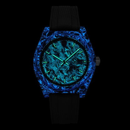 2025 New 40mm Carbon Automatic Watch Luxury 100m Waterproof Diver Watches automatic movement Diver Men Watch
