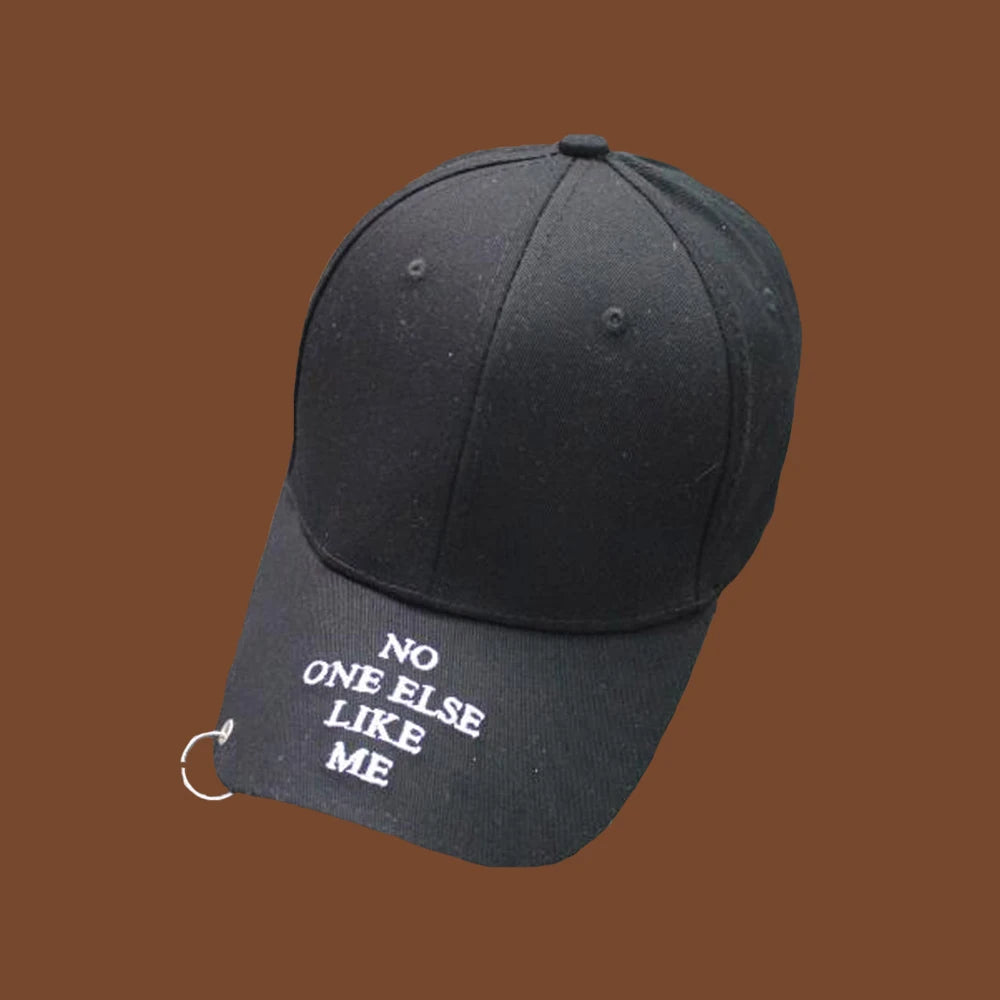Femei Bărbați Hip Hop K-pop Șapcă de baseball tip snapback, culoare uni, cu inel, sport, dans, călătorii, iubitor de călătorii, șapcă pentru tată, șepci, îmbrăcăminte urbană, reglabilă