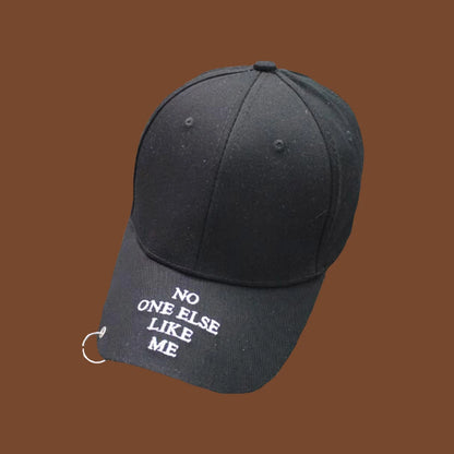 Femei Bărbați Hip Hop K-pop Șapcă de baseball tip snapback, culoare uni, cu inel, sport, dans, călătorii, iubitor de călătorii, șapcă pentru tată, șepci, îmbrăcăminte urbană, reglabilă