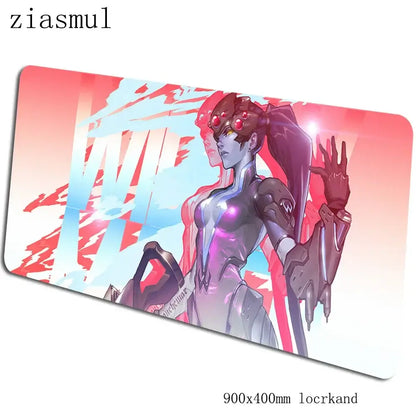 Overwatch mouse pad 90x40cm mousepads Aesthetic gaming mousepad gamer Gorgeous personalized mouse pads keyboard PC pad