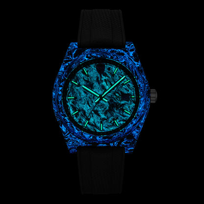 2025 New 40mm Carbon Automatic Watch Luxury 100m Waterproof Diver Watches automatic movement Diver Men Watch