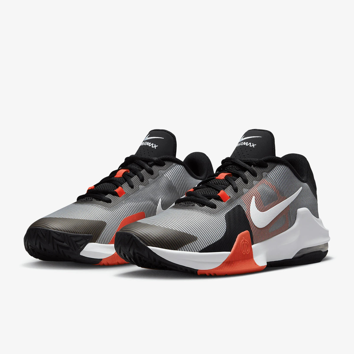 Nike Authentic Impact 4 - Scarpe da basket da uomo con lacci e ammortizzazione DM1124-002