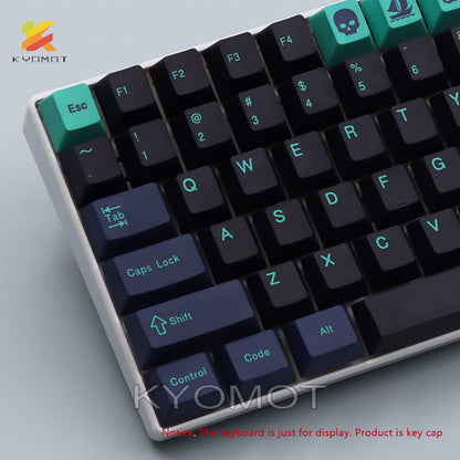 KYOMOT GMK Hammerhead Keycaps PBT Dye Sub 148 Keys Cherry Profile Keycap for MX Switch DIY Layout IKBC Filco Mechanical Keyboard