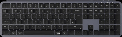 Teclado sem fios ultrafino Keychron B6 Pro com layout ISO, tamanho completo, portátil e leve, ligações 2.4GHz e Bluetooth