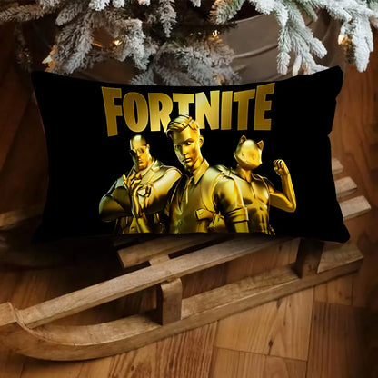 Game Fortnites Luxury Double-sided Printing Rectangle Pillow Case Bedside Pillowcase Sofa Cushion Cover Room Home Decoration