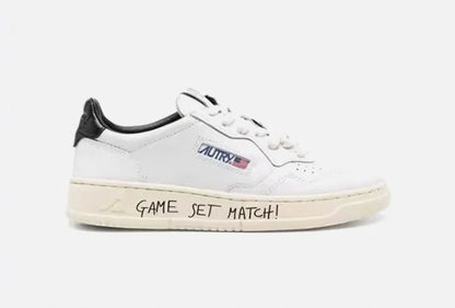 New KWUN AUTRY Men Women Sports Low Top Casual Board Shoes Running Shoes ﻿White Shoes Genuine Leather