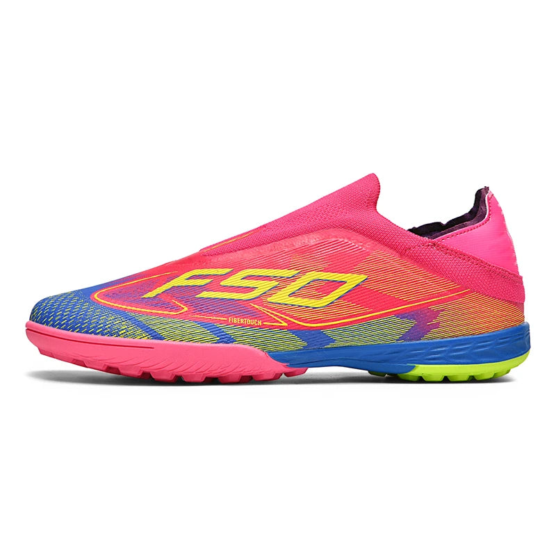 Men Soccer Shoes Cleats FG/TF Professional Original Women Football Boots Society Grass Indoor Training Unisex Non Slip Sneakers