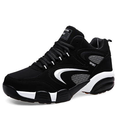 Men's Snow Boots Winter Warm Couple Casual Sneakers Fashion Leather Outdoor Sport Running Tenis Men Non-slip Big Size 48 Trainer