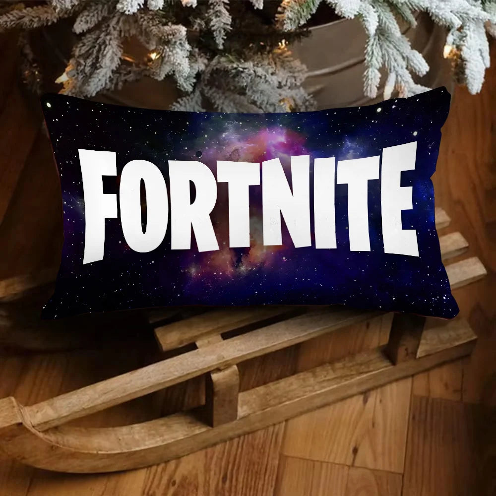 Game Fortnites Luxury Double-sided Printing Rectangle Pillow Case Bedside Pillowcase Sofa Cushion Cover Room Home Decoration