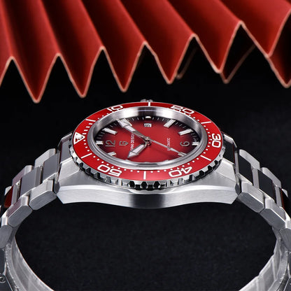 Pagani Design Top Brand New Men's Mechanical Watch Luxury Sapphire Stainless Steel 100m Waterproof Ceramic Bezel Automatic Watch