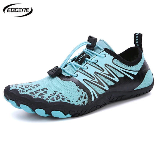 EOCENE men and women barefoot outdoor sports aqua shoes, quick-dry beach swimming fitness wading hiking cycling water sneakers