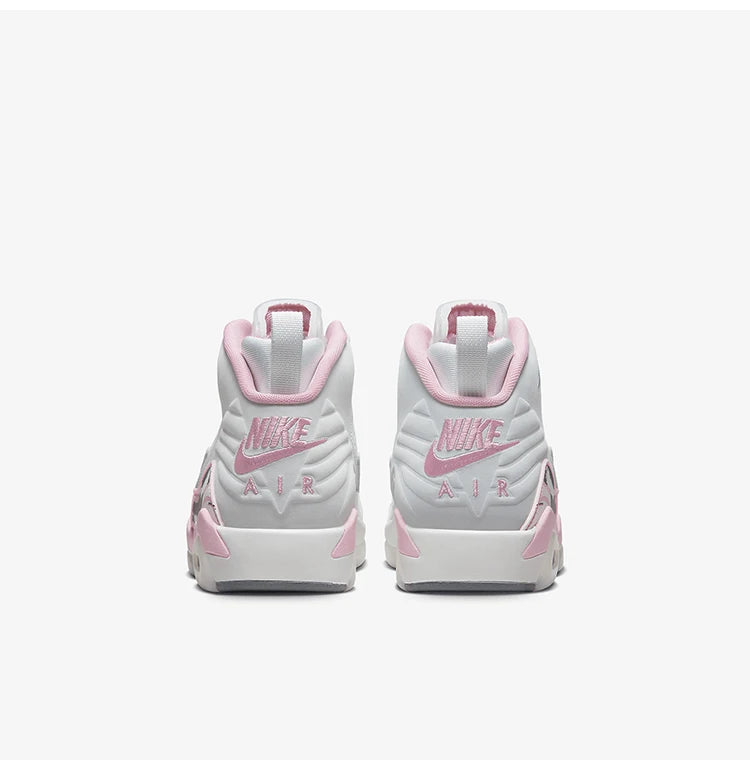 Sapatilhas de basquetebol Nike genuínas JORDAN para mulher, de cano alto, almofadadas, resistentes ao desgaste e práticas FB9019-106