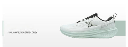 Xtep Running Shoes For Men 2025 Winter Trendy Shock Absorption Cushioning Non-Slip Comfortable Lace Up Sneakers 875419110045
