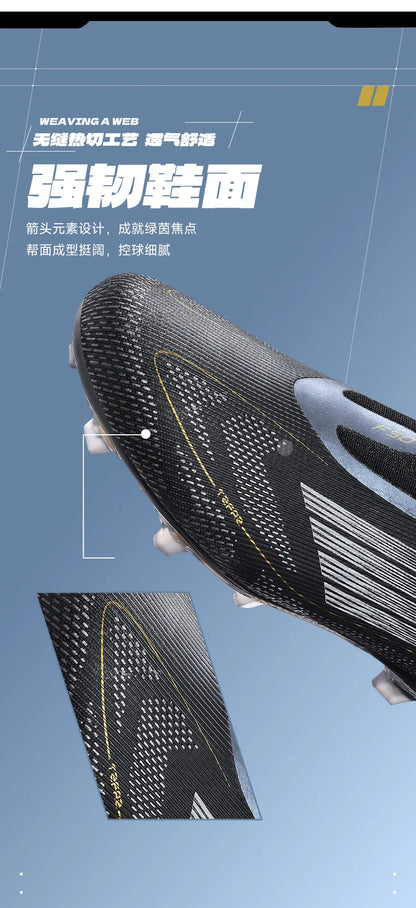 New Men's Soccer Shoes Grass Adult Football Boots FG Ultralight Sport Indoor Cleats Non-Slip Turf Futsal Comfortable  Sneakers