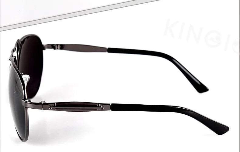 Classic Polarized Pilot Sunglasses For Male Driving Black Sun Glasses Men's Vintage Eyewear Gafas De Sol 8955