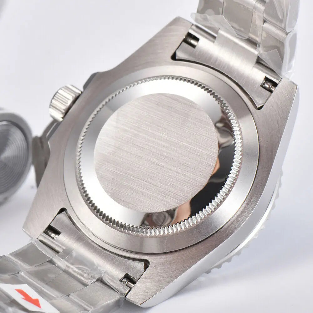Custom watches Luxury Sapphire MIYOTA/NH35 Automatic Wristwatch Mechanical Mens Watch Sterile Dial Ceramic 10Bar Lume Male Clock