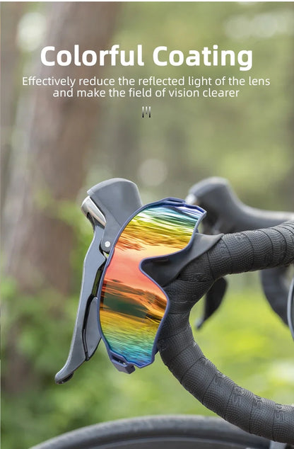 ROCKBROS Polarized Sunglasses, Sports Protection Glasses, Bicycle Eyewear, Outdoor Hiking, Camping, Golf, Cycling Goggles, UV400