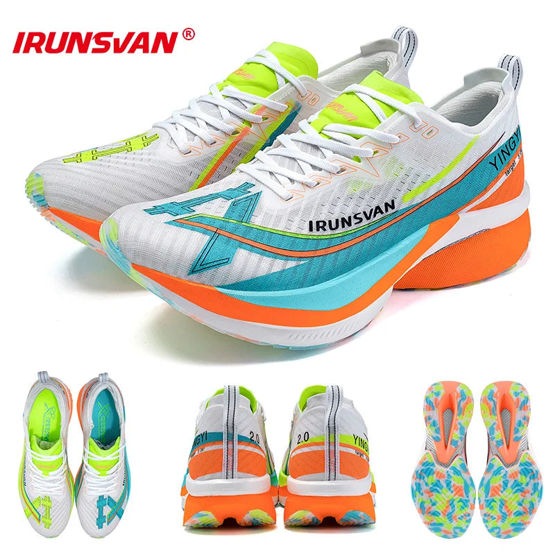 2025 Carbon Plate Marathon Running Shoes Professional Test; Stable Support Ultra-Light Bounce Shoes Unisex 088