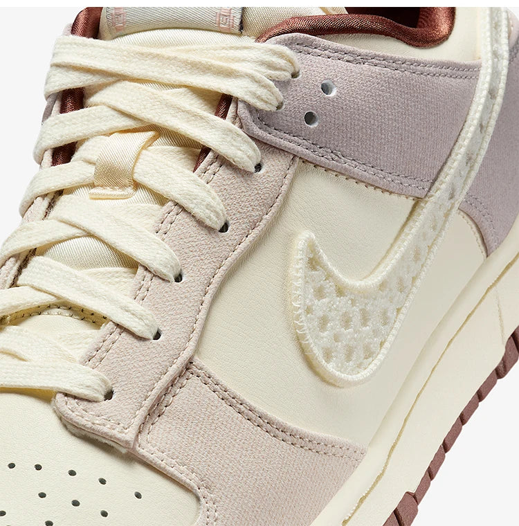 Nike genuine Dunk Low LX Women's Cushioned Retro Sneakers IH7353-010