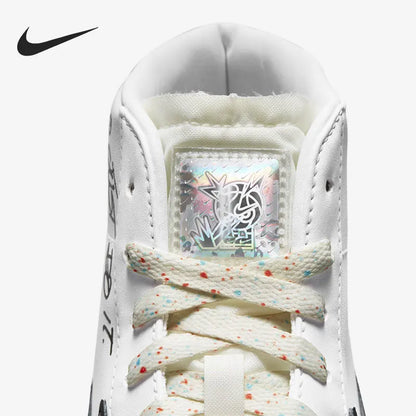 Оригинални сезонни унисекс кецове Nike Blazer Mid High-Top за ежедневно носене DJ4278-101